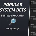system bet explained